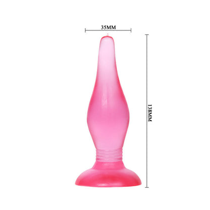 BAILE - PLUG ANAL LILÁS SOFT TOUCH 14,2 CM
