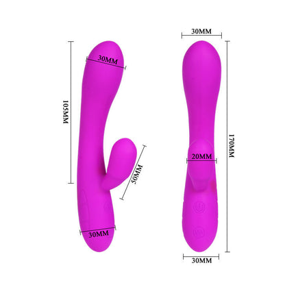 PRETTY LOVE - VIBRADOR SMART VICTOR COM ESTIMULADOR DE CLITÓRIS