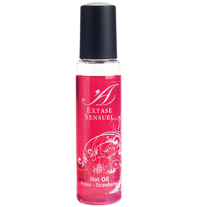 EXTASE SENSUAL - ÓLEO ESTIMULANTE DE MORANGO HEAT TRIP 35 ML