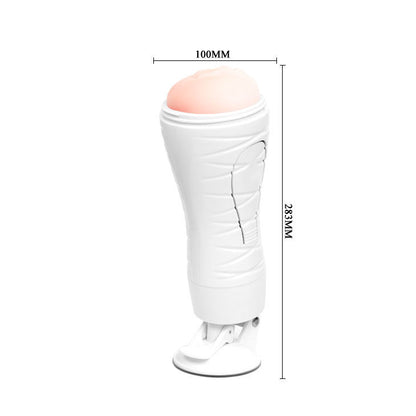 CRAZY BULL - MASTURBADOR VAGINA RECARREGÁVEL FLORA