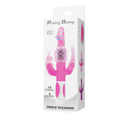BAILE - PRETTY BUNNY DREIFACH-VIBRATOR-ROTATOR