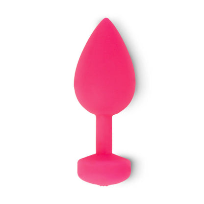 G-VIBE - FUNTOYS GPLUG ANAL VIBRADOR RECARREGÁVEL PEQUENO NEON ROSA 3CM