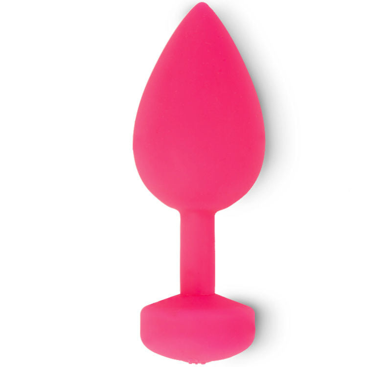 G-VIBE - FUNTOYS GPLUG ANAL VIBRADOR RECARREGÁVEL GRANDE NEON ROSA 3,9CM