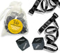 INEDIT - KIT BAG ORGANZA TIES BLACK