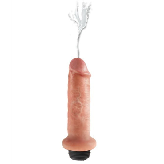 KING COCK - DILDO SQUIRTING DE 17,8 CM