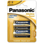 PANASONIC - BATERIA BRONZE C LR14 2 UNIDADES