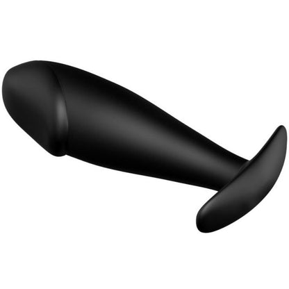 PRETTY LOVE - PLUG ANAL DE SILICONE FORMA DE PÊNIS PRETO