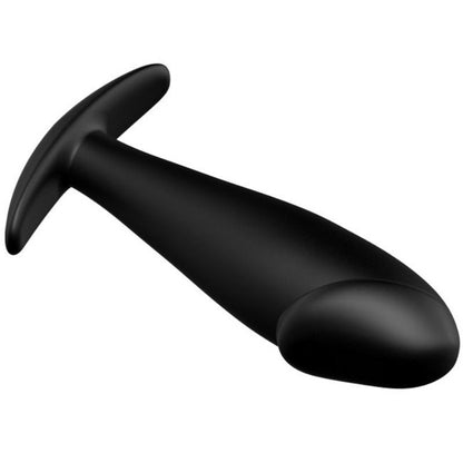 PRETTY LOVE - PLUG ANAL DE SILICONE FORMA DE PÊNIS PRETO