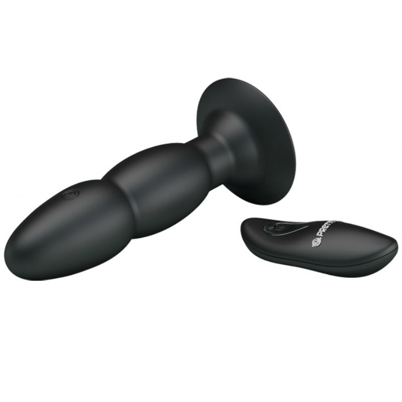 PRETTY LOVE - VIBRADOR PLUG E ROTAÇÃO POR CONTROLE REMOTO