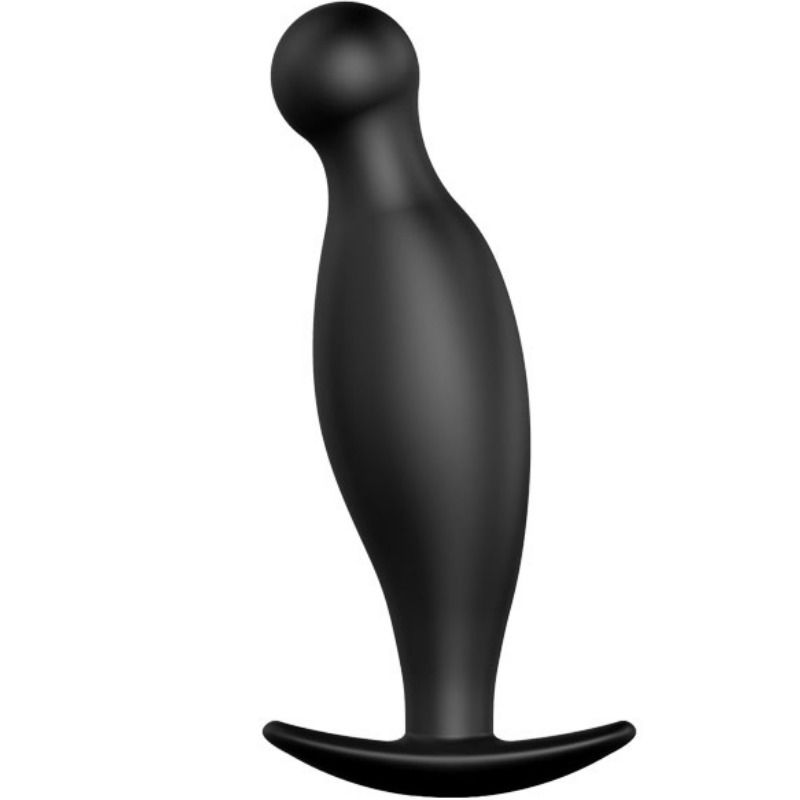 PRETTY LOVE - PLUG ANAL DE SILICONE 11,7 CM PRETO