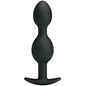 PRETTY LOVE - BOLAS ANAIS DE SILICONE 12,5 CM PRETO