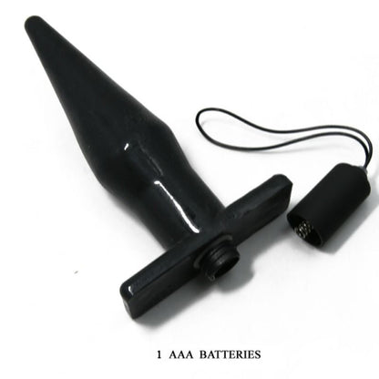 BAILE - DANCE BUTT ANAL PLUG COM VIBRAÇÃO PRETO