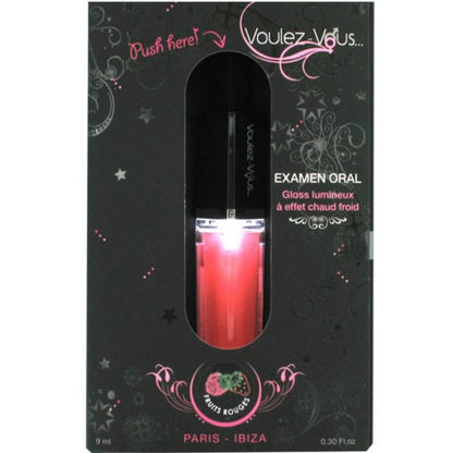 VOULEZ-VOUS - LIGHT GLOSS WITH EFFECT HOT COLD - RED BERRIES 10 ML