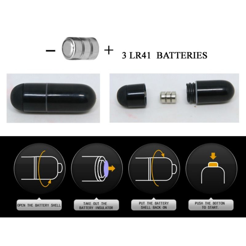 BAILE - BRAVE MAN PENISABDECKUNG MIT KANINCHEN SCHWARZ 16,5 CM