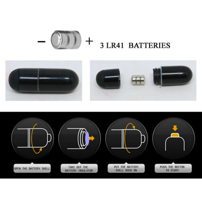 BAILE - BRAVE MAN PENISABDECKUNG MIT KANINCHEN SCHWARZ 16,5 CM