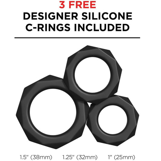 PDX ELITE - COMPRESSOR DE PÉNIS VIBRADOR STROKER