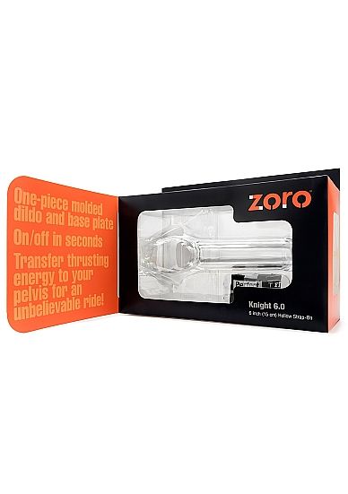 MARCA DE AJUSTE PERFEITO - ZORO KNIGHT HOLLOW STRAP ON 6 POLEGADAS