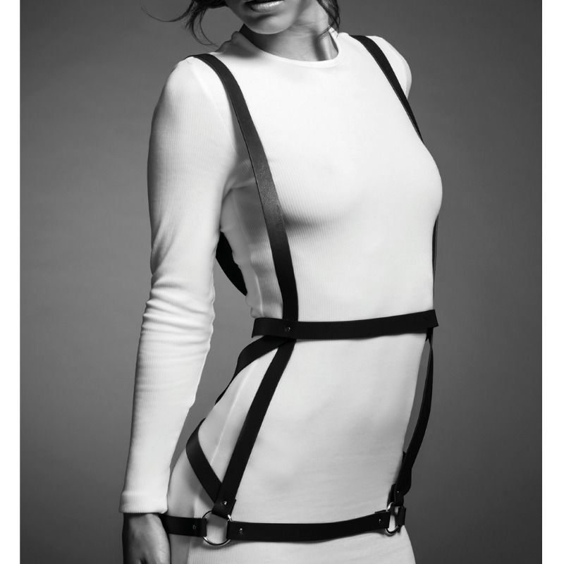 BIJOUX - INDISCRETS MAZE HARNESS VESTIDO FORMA MARROM