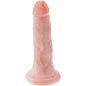 KING COCK - DILDO COM BOLAS 14 CM CARNE
