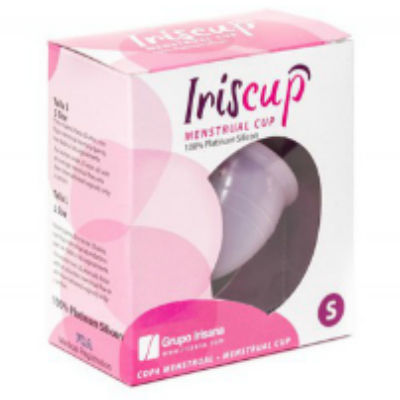 IRISCUP - COPO PEQUENO MÊS ROSA A + BOLSA ESTERILIZADORA GRÁTIS