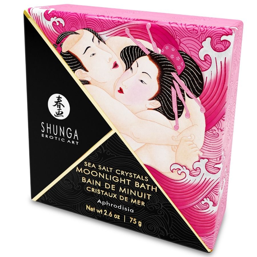 SHUNGA - SAIS DE BANHO AROMÁTICOS AFRODISIA 75 GR