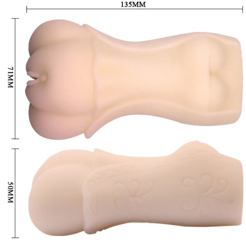 CRAZY BULL - MASTURBADOR DE VAGINA DE PELE DE ÁGUA