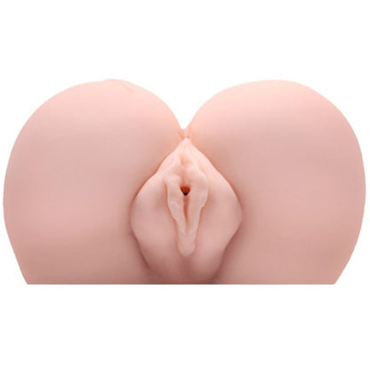 CRAZY BULL - VAGINA E ÂNUS COM TATUAGEM REALISTA COM VIBRAÇÃO