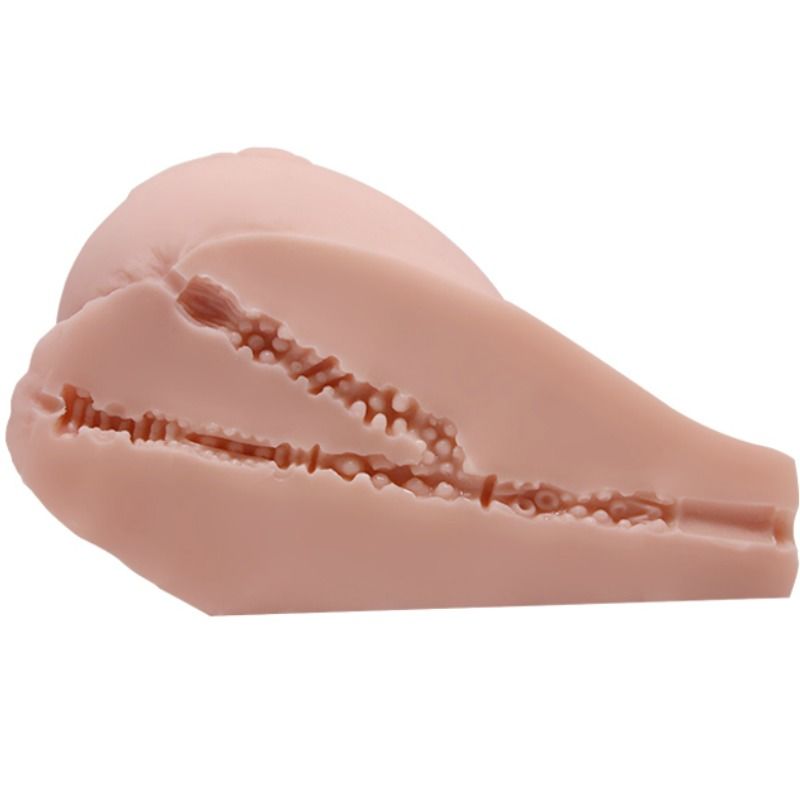 CRAZY BULL - VAGINA E ÂNUS COM TATUAGEM REALISTA COM VIBRAÇÃO