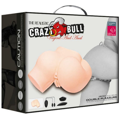 CRAZY BULL - BUNDA COM VAGINA E ÂNUS REALISTAS E VIBRAÇÃO