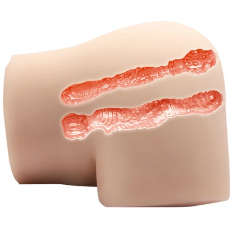 CRAZY BULL - VAGINA E ÂNUS REALISTAS COM POSIÇÃO DE VIBRAÇÃO 4