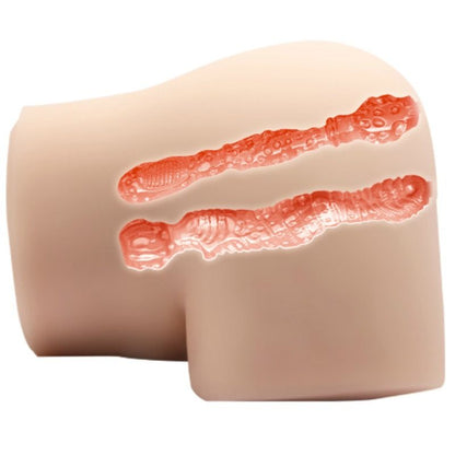 CRAZY BULL - VAGINA E ÂNUS REALISTAS COM POSIÇÃO DE VIBRAÇÃO 4