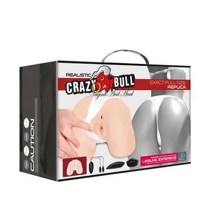 CRAZY BULL - VAGINA E ÂNUS REALISTAS COM POSIÇÃO DE VIBRAÇÃO 5