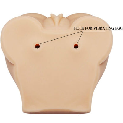 CRAZY BULL - VAGINA E ÂNUS REALISTAS COM POSIÇÃO DE VIBRAÇÃO 8