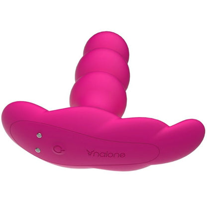 NALONE - VIBRADOR ANAL PEARL CONTROLE REMOTO PRETO