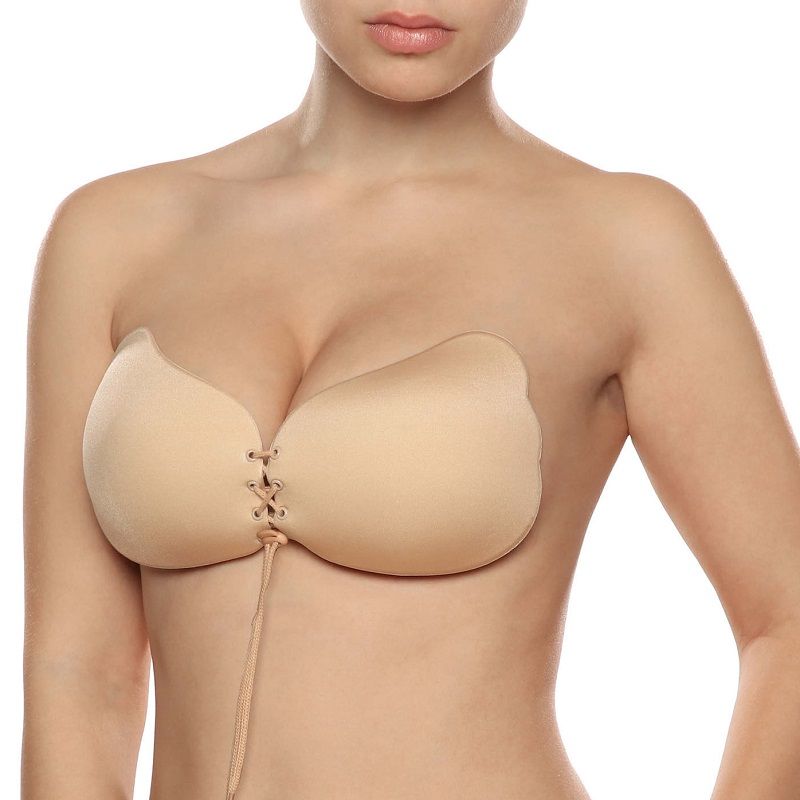 BYE-BRA - LACE-IT ENHANCEMENT PUSH-UP BEGE COPA A