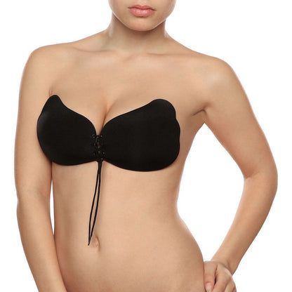 BYE-BRA - LACE-IT ENHANCEMENT PUSH-UP PRETO COPO D