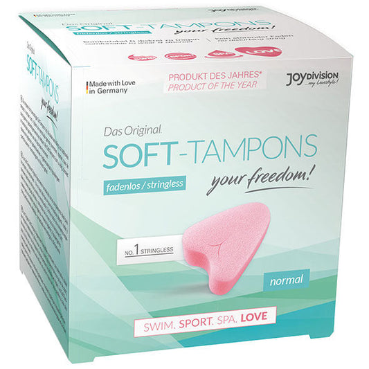 JOYDIVISION SOFT-TAMPONS - TAMPÕES SOFT-TAMPÕES ORIGINAIS 3 UNIDADES