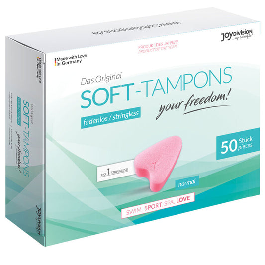 JOYDIVISION SOFT-TAMPONS - TAMPÕES SOFT-TAMPÕES ORIGINAIS 50 UDS