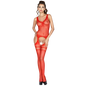 PAIXÃO - MULHER BS038 BODYSTOCKING VERMELHO TAMANHO ÚNICO