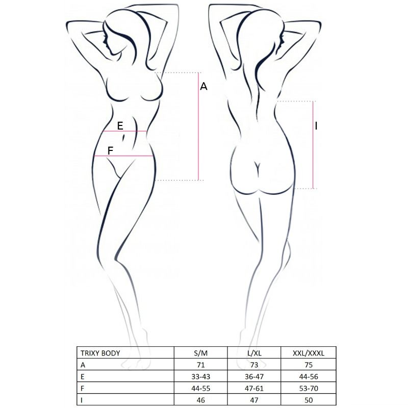 PAIXÃO - MULHER TRIXY TEDDY PRETO TAMANHO S/M