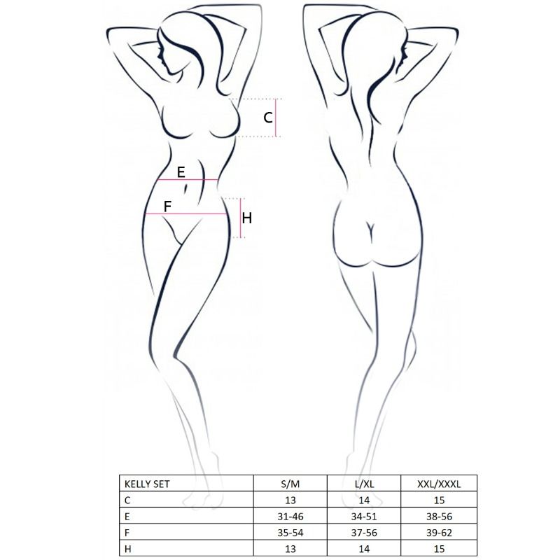 PAIXÃO - CONJUNTO KELLY FEMININO TAMANHO S/M