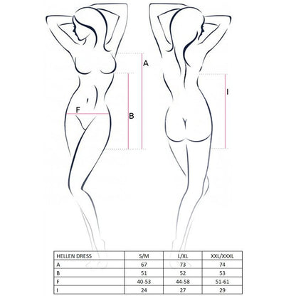 PAIXÃO - VESTIDO HELLEN FEMININO E TANGA TAMANHO S/M