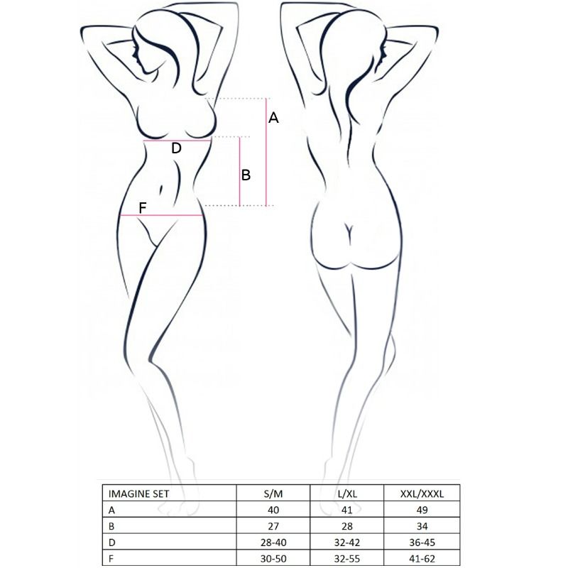 PAIXÃO - MULHER IMAGINE CONJUNTO TAMANHO S/M