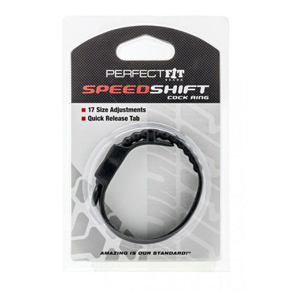 MARCA PERFECT FIT - ANEL PÊNIS SPEED SHIFT PRETO