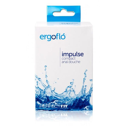 MARCA DE AJUSTE PERFEITO - ERGOFLO IMPULSE ANAL DOUCHE PRETO