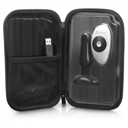 B-VIBE - NOVICE FERNBEDIENBARER ANALSTECKER SCHWARZ