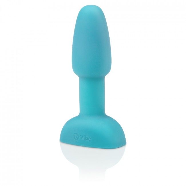 B-VIBE - CONTROLE REMOTO RIMMING ANAL PLUG PETITE TEAL