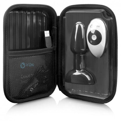 B-VIBE - CONTROLE REMOTO RIMMING ANAL PLUG PETITE PRETO