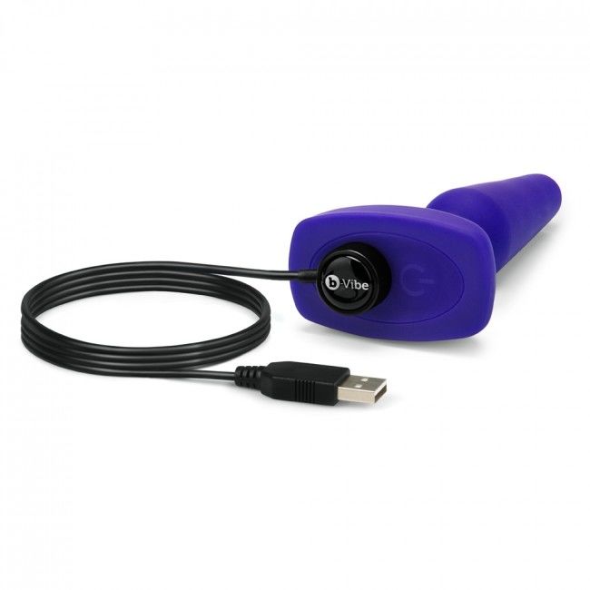 B-VIBE - TRIO CONTROLE REMOTO PLUG ANAL LILAC