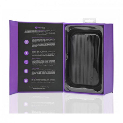 B-VIBE - TRIO CONTROLE REMOTO PLUG ANAL LILAC